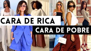 🔴ROUPAS CARA DE RICA E CARA DE POBRE QUAL VOCÊ USA [upl. by Neeruan715]