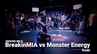 BreakinMIA vs Monster Energy finals  stance x DEUCES WILD 2023  3v3 Crew [upl. by Htebiram981]