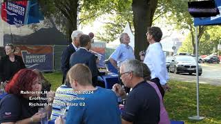 Ruhrorter Hafenfest 16082024 Eröffnung Bühne RichardHindorfPlatz 02 [upl. by Akiwak]