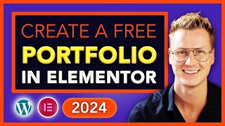 Create An Impressive Portfolio Using Wordpress And Elementor [upl. by Laural]