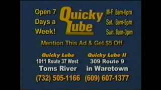 Quicky Lube Toms River and Waretown NJ amp Medford Ford Rt 70 Medford NJ Commercials [upl. by Hunley]