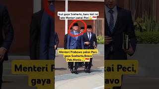 Menteri terhebat jaman ini pakai Peci gaya Soeharto BERKHARISMA🇮🇩 [upl. by Googins]