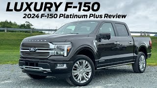 LUXURY F150 2024 Ford F150 Platinum Plus Review [upl. by Duile791]