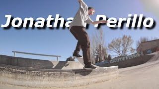 Jonathan Perillo Learns Backside Bluntslide Bigspin out on a ledge [upl. by Tad]