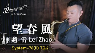 【經典歌曲 Vol 65】望春風  趙雷 Lei Zhao ► P Mauriat 保爾‧莫莉亞System76II 專業級次中音薩克斯風 [upl. by Saito968]