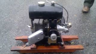 rays 1934 villiers marvell century 98cc stationary engine [upl. by Atiras]