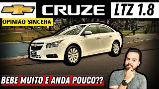 CHEVROLET CRUZE LTZ 18 É BOM  Detalhes consumo test drive e OPINIÃO SINCERA [upl. by Kooima]