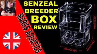 SENZEAL AQUARIUM BREEDER BOX REVIEW [upl. by Ayerf]