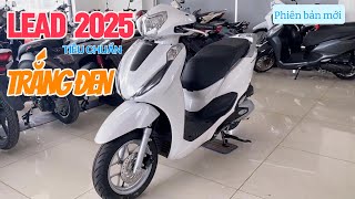 Đánh giá xe Honda Lead 2025 tiêu chuẩn Trắng đen  Báo giá xe  Độ Mê Xe [upl. by Patric]