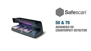 Safescan 50  70 UV Counterfeit Detector [upl. by Alrick]