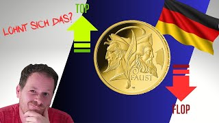 100 Euro Gold Faust  Lohnt sich der kauf der neuen Deutschen Goldmünze [upl. by Elish]