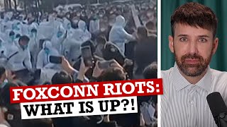 FOXCONN RIOTS The latest with no spin [upl. by Ahsekahs562]