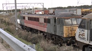 86229 amp 86251 Ex Virgin Ready for Scrap  Basford Hall 230918 [upl. by Stepha]