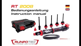 RUNPOTEC RT 2008 Bedienungsanleitung [upl. by Onibag303]