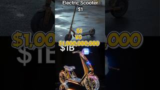 1 vs 1000000000 Electric Scooter [upl. by Orrin]