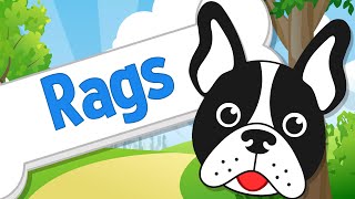 Rags the Dog  Brain Breaks  Jack Hartmann Rags  Dog Song [upl. by Hayarahs]