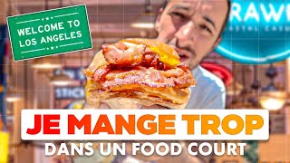 Je mange beaucoup trop dans le plus ancien food court de Los Angeles [upl. by Loria]