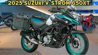 2025 Suzuki VStrom 650 XT Best New Era of Adventure Motorcycling [upl. by Aicina]