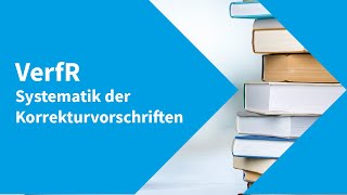 Verfahrensrecht – Systematik der Korrekturvorschriften [upl. by Ereveneug800]