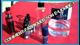 Trop rentable TUTO Faire son E Liquide cigarette electronique [upl. by Zanze]