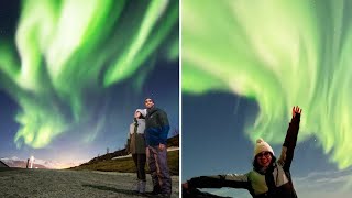 Chasing the NORTHERN LIGHTS in Tromsø  vlog 77 [upl. by Aneala]