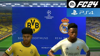 FC 24  DORTMUND vs REAL MADRID  UEFA Champions League 2024 Final  PS4 2K60 [upl. by Chariot]