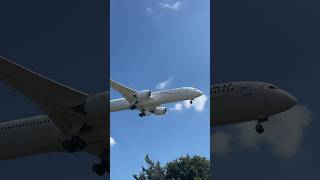 Aeromexico 787 landing at LHR 27L [upl. by Desberg]