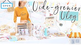 Studio Vlog ☕ Préparation jour J et bilan de ma brocante du 27 juin 2021 [upl. by Anovahs]