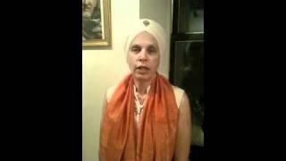 Sada Sat Kaur on Japji [upl. by Alyahc]