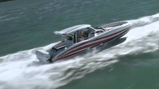 MTI Debuts New 52’ 6 Seater and 8 Seater Cats and 42’ SlotV Center Console [upl. by Atekram]