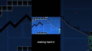 Day 1 making myth hard lv geometrydash [upl. by Attehcram]