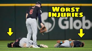 MLB  Worst injuries May 2024 [upl. by Ponce]