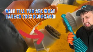 How to clear kitchen sink waste pipes amp how to use a plunger properly [upl. by Alohs]