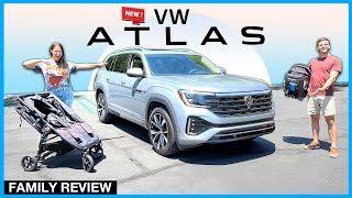 Family Review 2024 VW Atlas [upl. by Yliah]