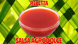 COME PREPARARE LA SALSA AGRODOLCE CINESE 🇨🇳 salsaagrodolce ricettafacile ricettacinese [upl. by Keven]