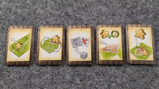 WHATS NEW Carcassonne The Gifts MiniExpansion plus PLAYTHROUGH and RANKING [upl. by Lleral30]