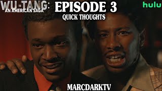 WUTANG AN AMERICAN SAGA SEASON 3 EPISODE 3 QUICK THOUGHTS [upl. by Gusba]