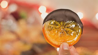 How to Make Candied Orange Slices  Hungry AF [upl. by Hgieleak]