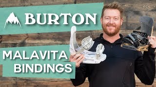 2018 Burton Malavita Snowboard Bindings  Review  TheHousecom [upl. by Etta250]