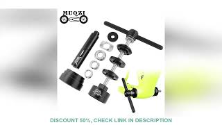 MUQZI Bike Tool Kit Bottom Bracket Install and Removal Tool Bicycle Bottom Bracket Bearing Remover F [upl. by Lotz]