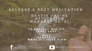 RELEASE amp REST MEDITATION [upl. by Mcclish92]