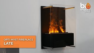 Wallmounted Optimyst Fireplace  Yosemite [upl. by Beeck]