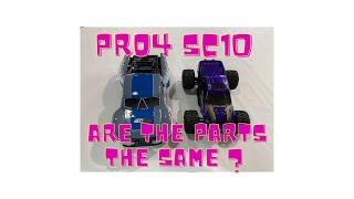 Team associated Pro4 Sc10 2021 and rival mt10 comparison [upl. by Louella714]