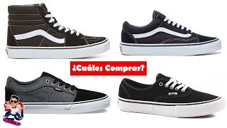 Cúal es la MEJOR Zapatilla de VANS  Comparativa [upl. by Sanger]