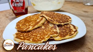 Meilleurs Pancakes  Recette Facile et Rapide [upl. by Ntisuj]