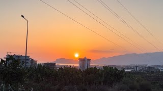 Gebetsruf in Alanya beim Sonnenuntergang heute Abend 25 Mai 2024 Antalya Türkei [upl. by Nadaha611]