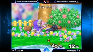 Evo 2K13  Wobbles Ice Climbers Vs Lord Captain Falcon SSBM Quarter Finals Bracket  Smash Melee [upl. by Secunda16]