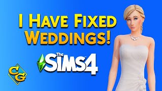 The Sims 4 Wedding Stories and How My Fixes Work [upl. by Attennek]