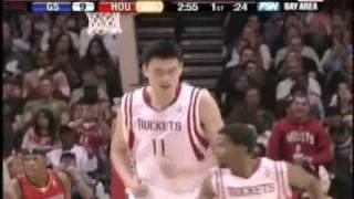 Yao Ming dominates the Warriors [upl. by Mccormick]