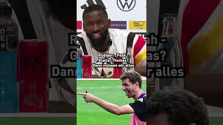 Müller mit Glatze Rüdiger ist skeptisch [upl. by Boffa]